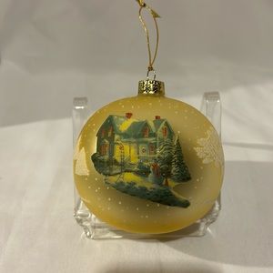 Thomas Kinkade Christmas Ornament